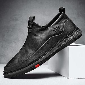 Men's Casual Loafer Shoes with BLACK ZIP