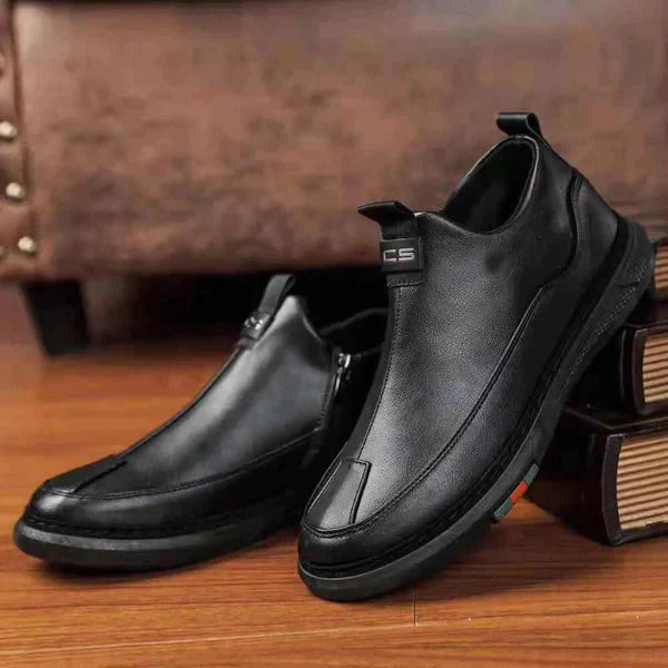 Men's Casual Loafer Shoes with BLACK ZIP