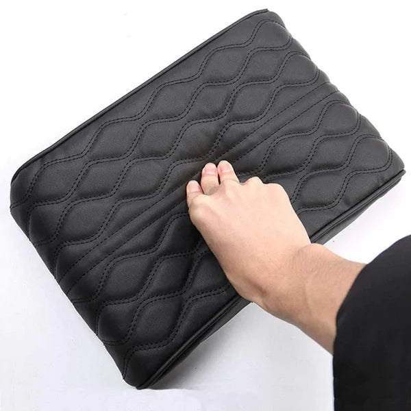 Memory Cotton Leather Car Armrest Box Pad(Universal style)