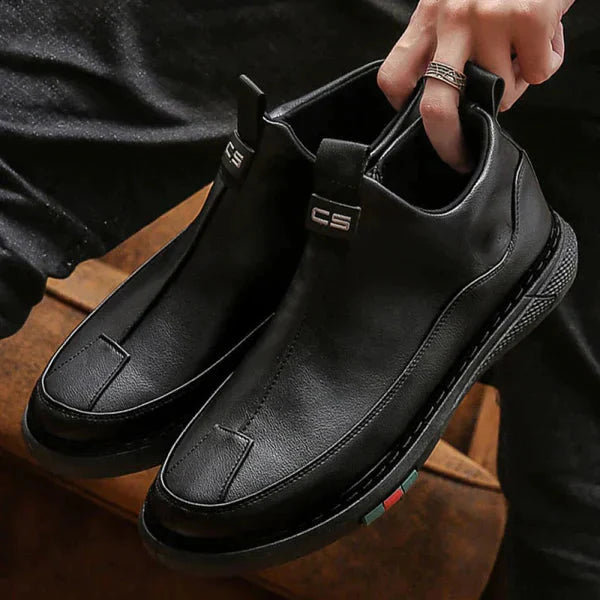 Men's Casual Loafer Shoes with BLACK ZIP