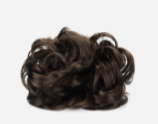 Bun Clipping Flower Bud Wig