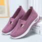 Women Woven Orthopedic Breathable Soft Sole Shoes