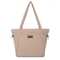 Square zipper simple nylon shoulder bag