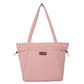 Square zipper simple nylon shoulder bag