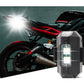 7 Colors LED Strobe Lights & USB Charging