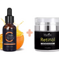 Mabox Vitamin C Serum; Mabox 2.5% Retinol Moisturizer Face Cream [Buy Package Save MORE]