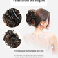 Bun Clipping Flower Bud Wig