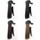 Fashionable Long Straight Hair Cap Wig [24 inches]