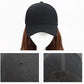 Fashionable Long Straight Hair Cap Wig [24 inches]