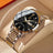 POEDAGAR Luxury Brand Sport Watches Mens Fashion Full Steel Quartz Watch
