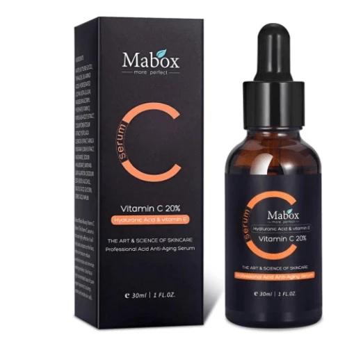 Mabox Vitamin C Serum; Mabox 2.5% Retinol Moisturizer Face Cream [Buy Package Save MORE]