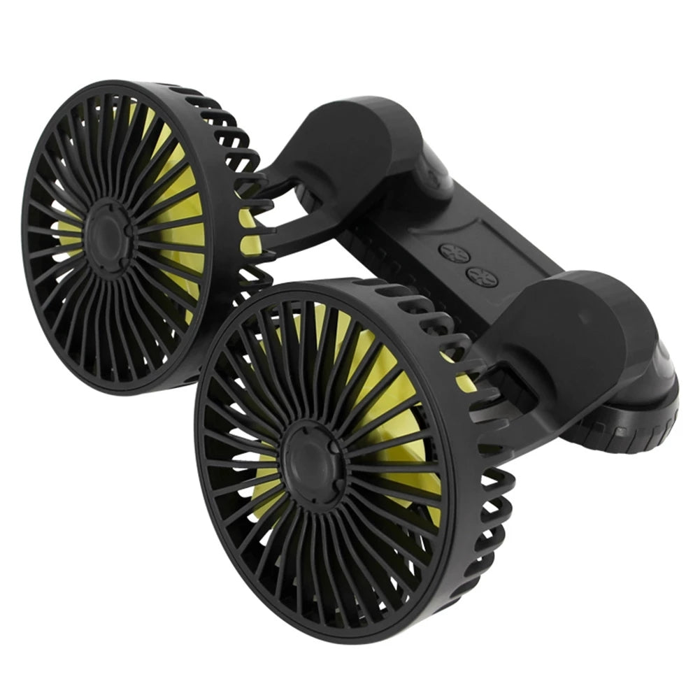 Car Dashboard Cooling Fan Adjustable USB Powered 3-Speed